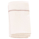 TOWEL-2 WHT TERRY TWL W/BLUE STRIPE DANN