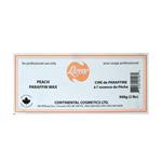 Continental Peach Paraffin Wax Block 2LB