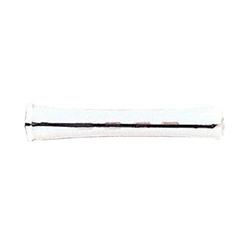 WHITE LONG CONCAVE RODS (12) DANNYCO