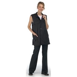 392 BLACK UNISEX UTILITY VEST DANNYCO