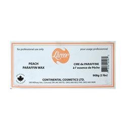 Continental Peach Paraffin Wax Block 2LB