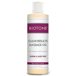BIOTONE Clear Results Massage Oil 8OZ