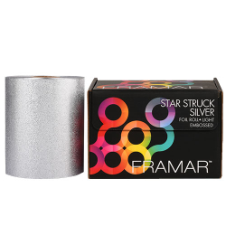 EMBOSSED STAR STRUCK SILVER LIGHT FOIL I