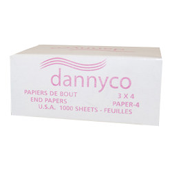 PAPER-4C END WRAPS 3" X 4" DANNYCO