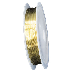 GOLD METALLIC WIRE VALERIE DUCHARME