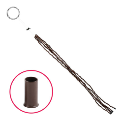 Babe Milk Chocolate Quick Change Flare Beads 125/pk