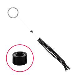 Babe Licorice Quick Change Microlock Beads 125/pk